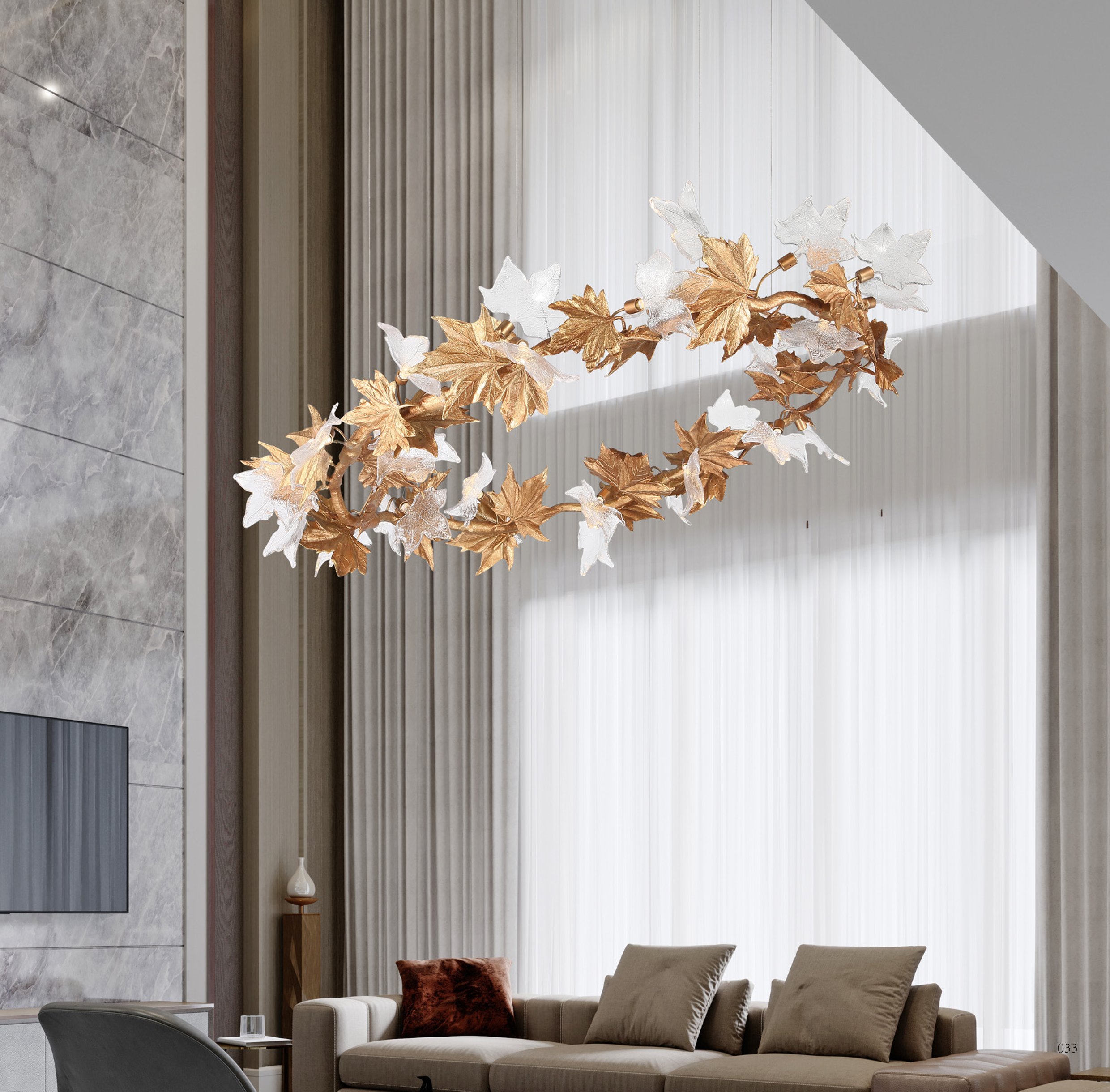 Đèn chế tác - Cảm hứng thiên nhiên