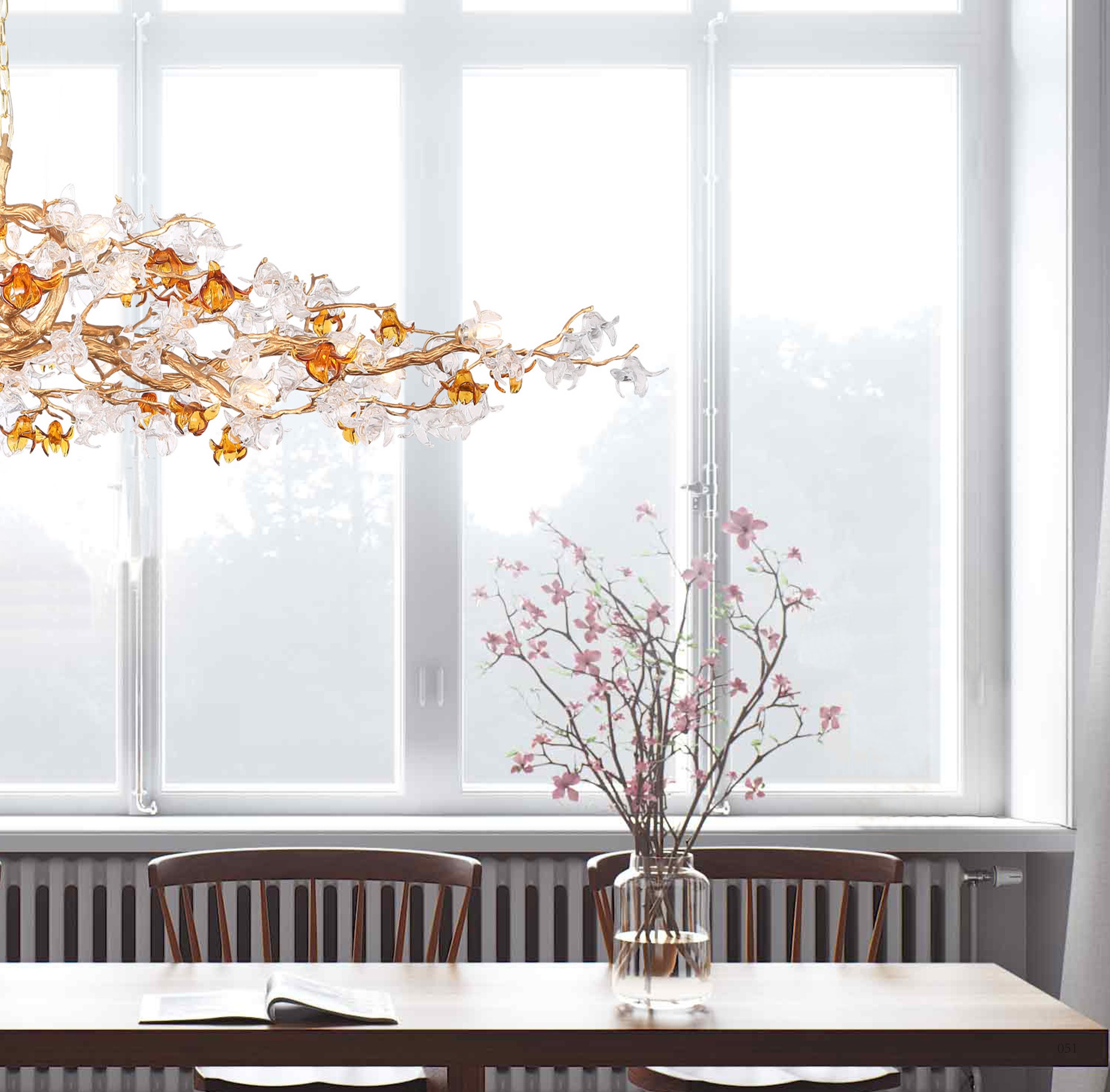 Đèn chế tác _ Cảm hứng từ thiên nhiên