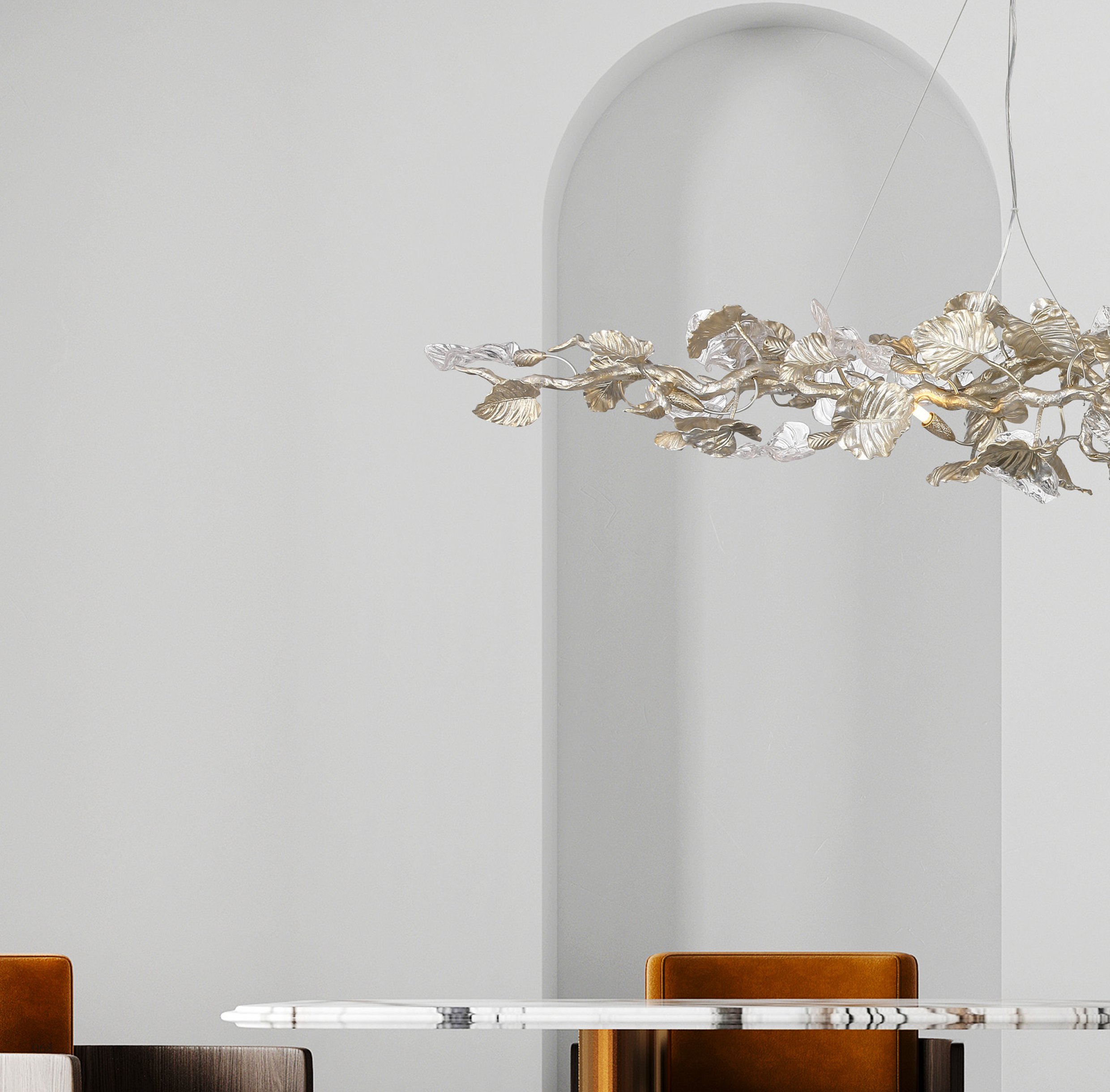 Đèn chế tác _ Cảm hứng từ thiên nhiên