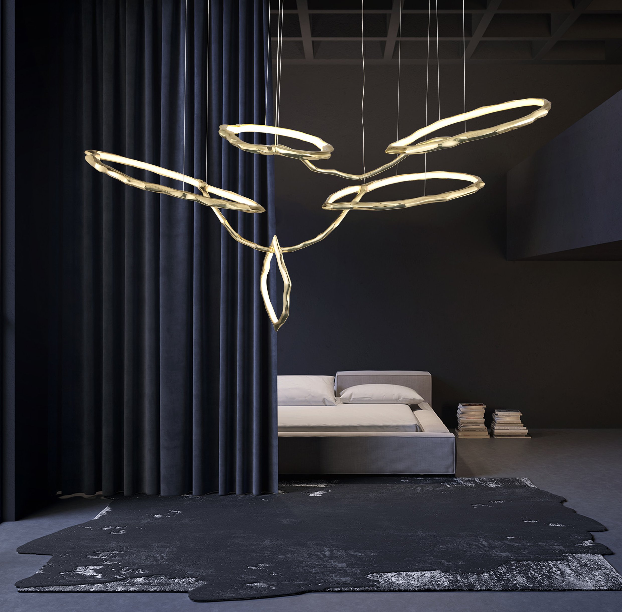 Đèn chế tác _ Cảm hứng từ thiên nhiên