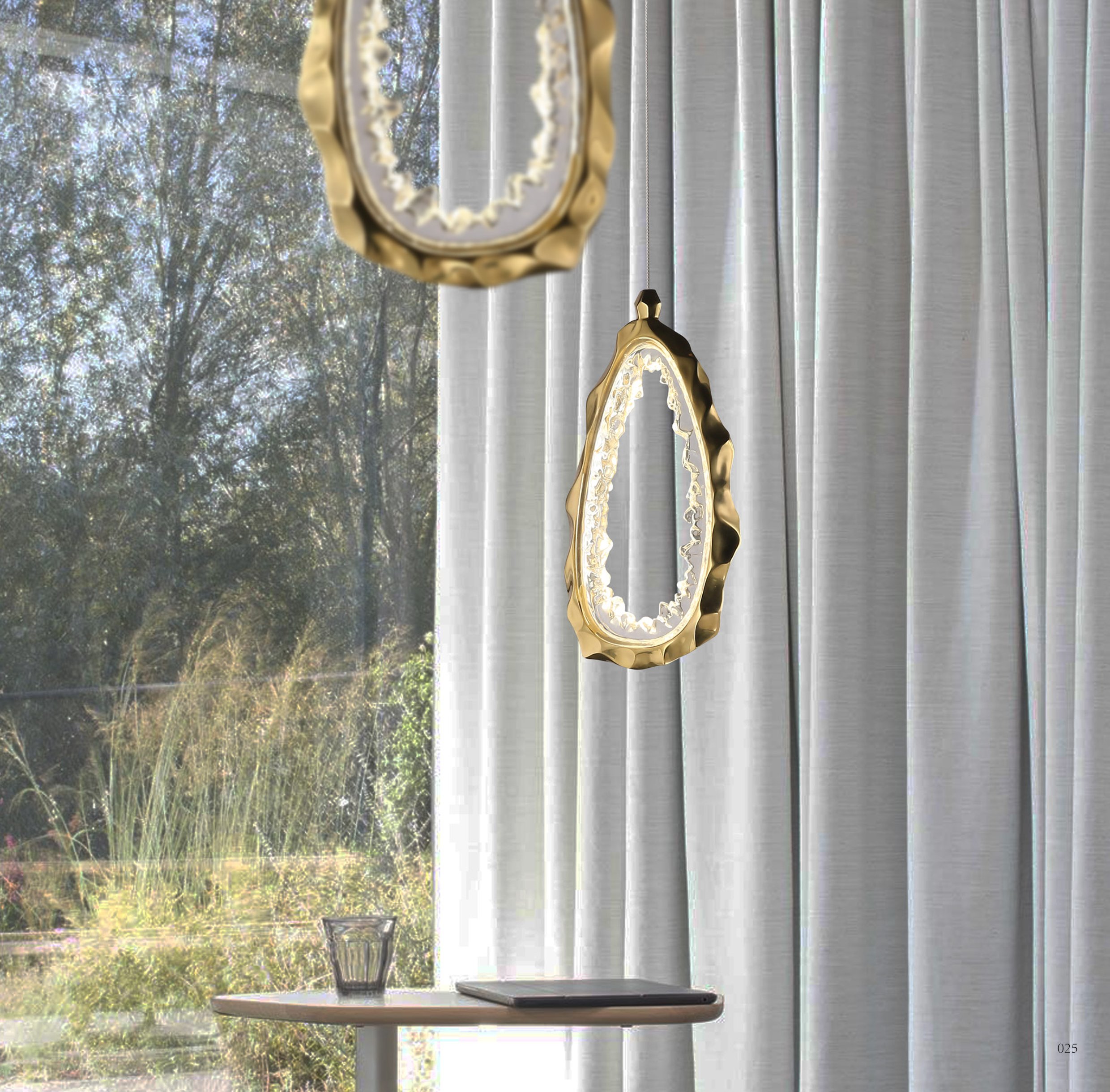 Đèn chế tác _ Cảm hứng từ thiên nhiên