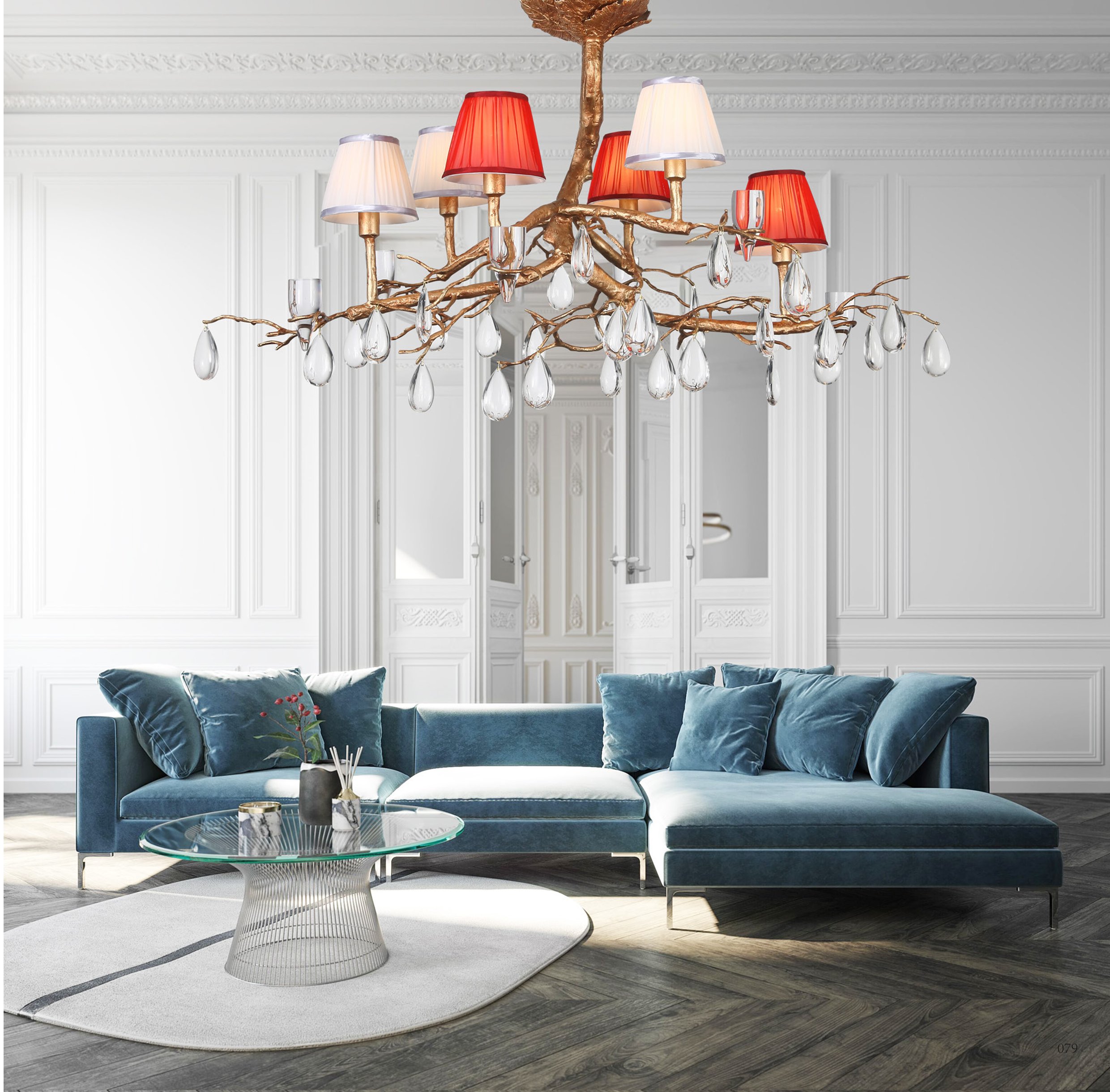 Đèn chế tác _ Cảm hứng từ thiên nhiên